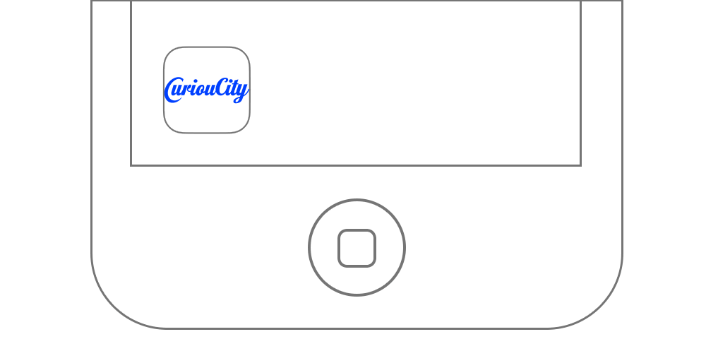 The logo type is too detailed to work well in an app icon.