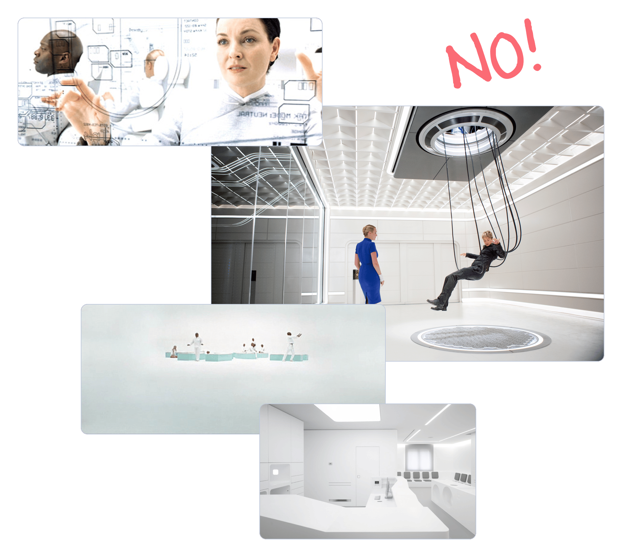 Sterile sci-fi fantasy is not what healthcare looks like nor should aspire to be.